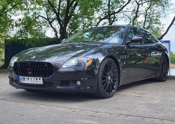 Maserati Quattroporte cena 129000 przebieg: 82500, rok produkcji 2012 z Warszawa małe 596